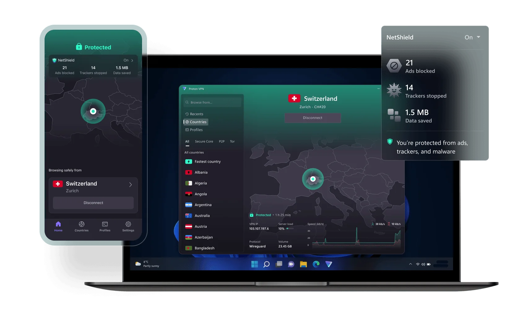 Простая настройка